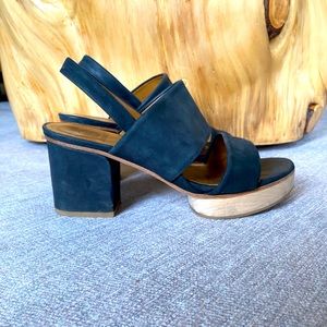 COCLICO heeled platform sandals size 36.5.